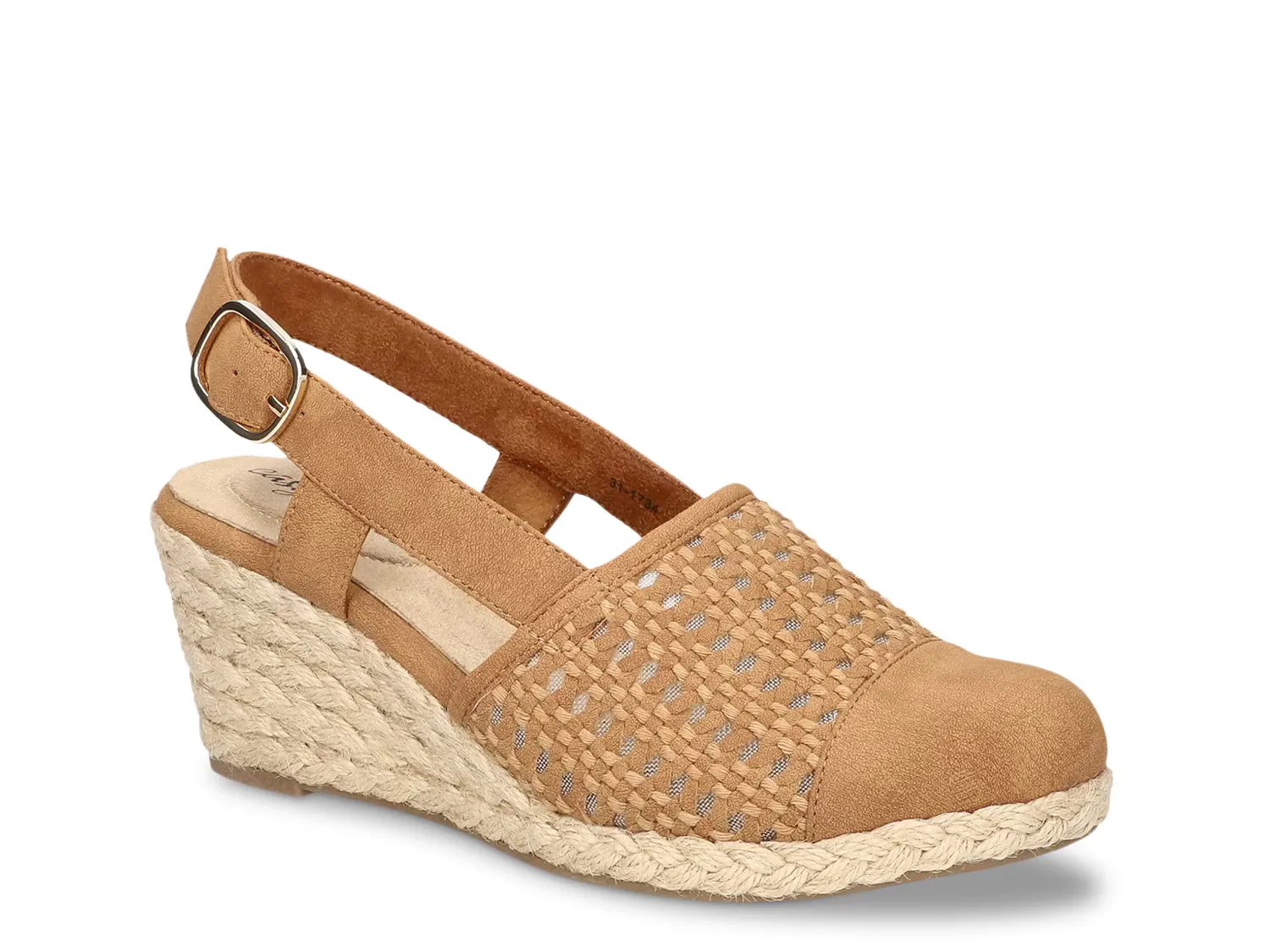 Сандалии Taffy Wedge Sandal Easy Street, цвет tan