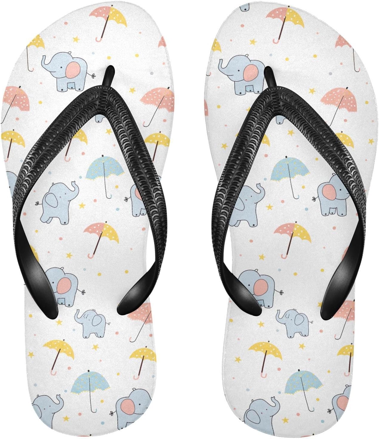 

Милые пляжные сланцы с изображением слона, летние повседневные сандалии для женщин и мужчин 20858628 Kfbe, Elephant