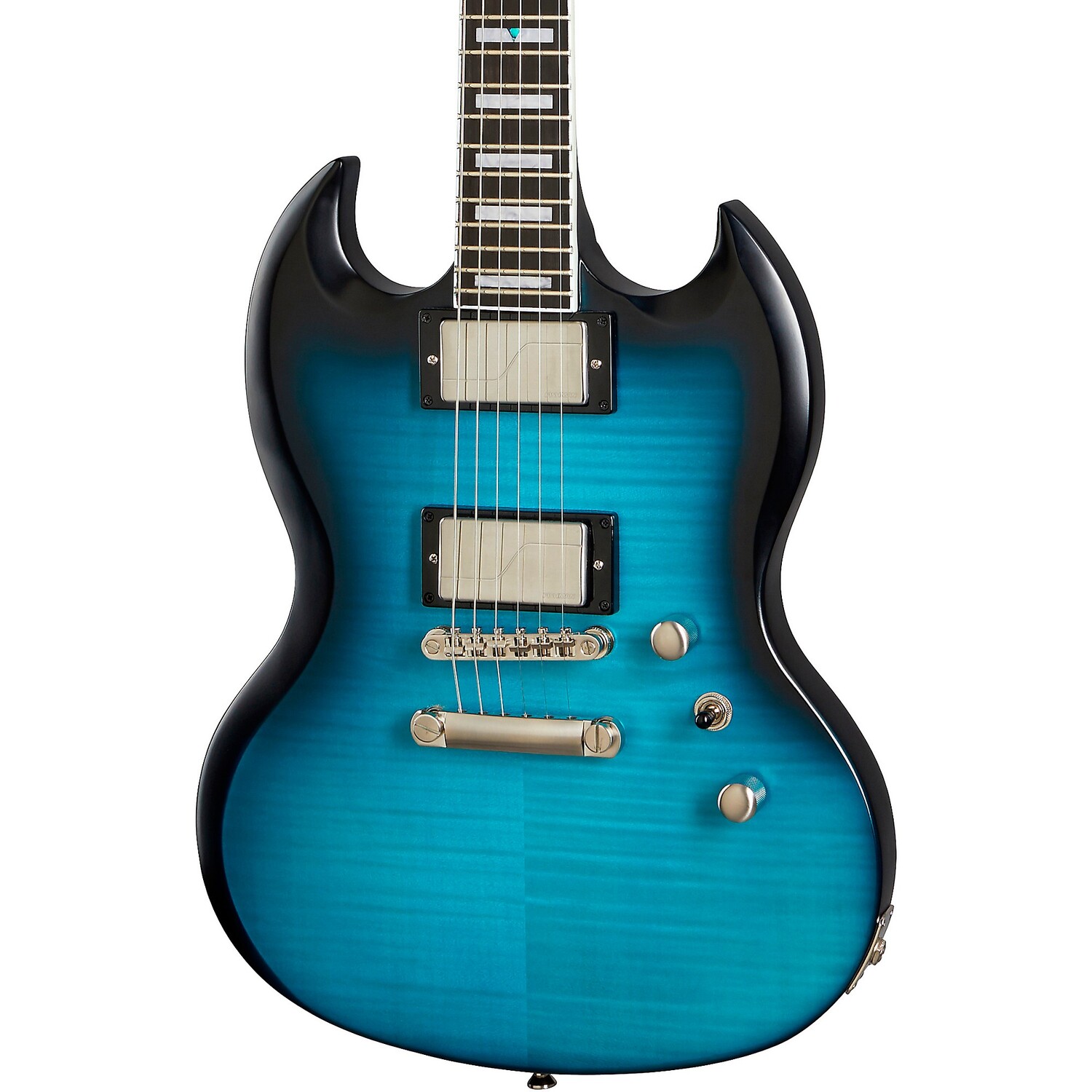 

Электрогитара Epiphone SG Prophecy Blue Tiger Aged Gloss