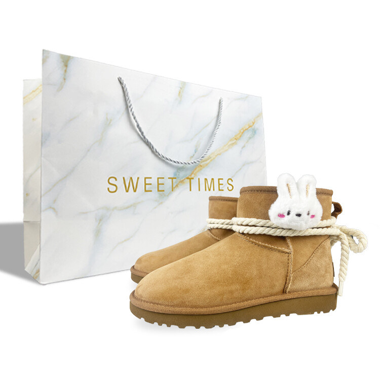 

CLASSIC MINI Зимние ботинки женские Ugg, цвет Chestnut