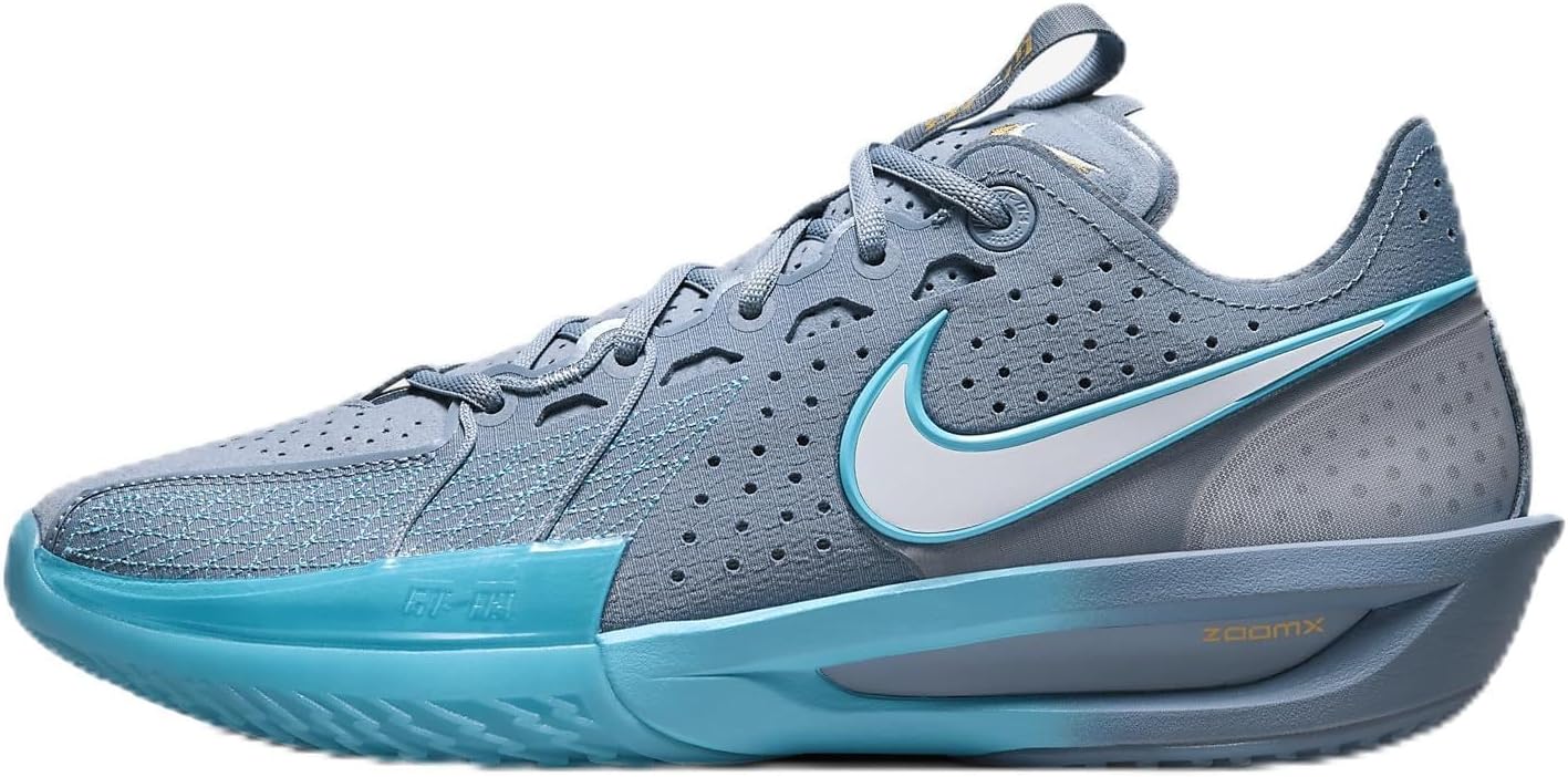 

Баскетбольные кроссовки Nike GT Cut 3 для мужчин, Ashen Slate/Baltic Blue/Metallic Gold/Football Grey