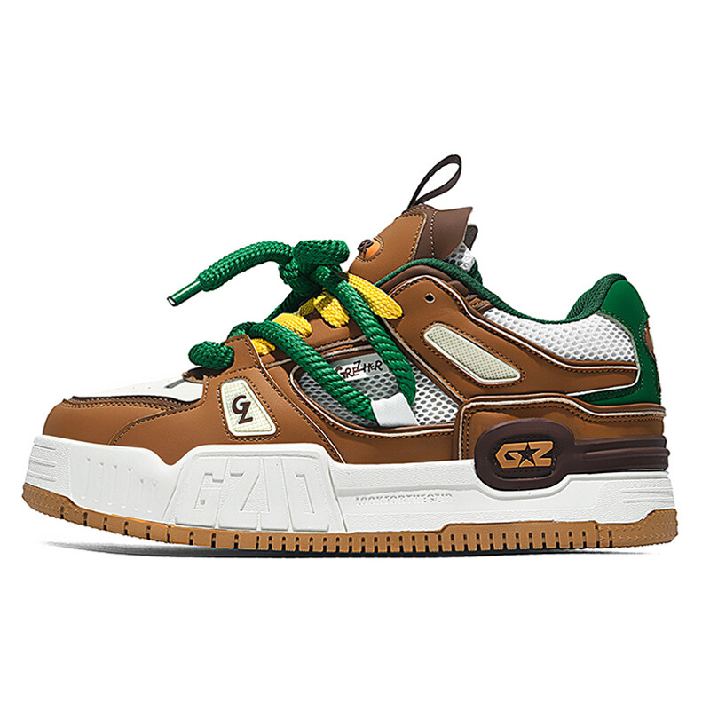

Кроссовки Trackers Skateboarding Shoes Men Low-top, цвет Coffee, Коричневый, Кроссовки Trackers Skateboarding Shoes Men Low-top, цвет Coffee