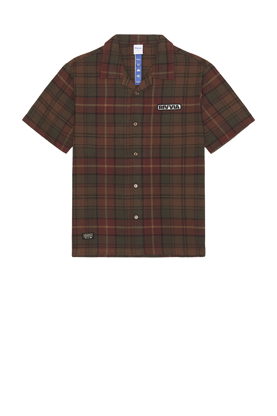 

Рубашка в клетку Vv Rivvia Projects, black & brown