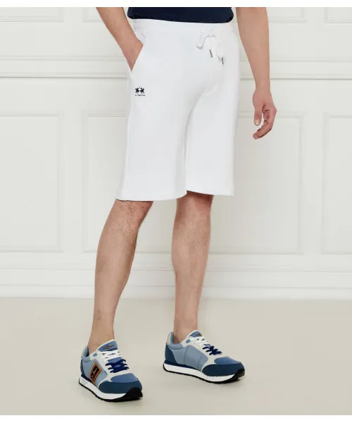

Шорты из французского трикотажа Regular fit La Martina, белый