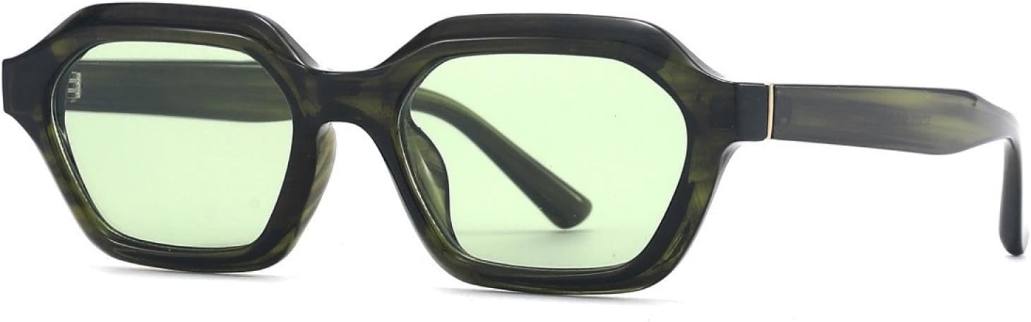 

Солнцезащитные очки с защитой от УФ-излучения UV400 | Большая оправа в стиле панк | Для женщин и мужчин | Для занятий спортом на открытом воздухе и вождения DSVIGF, Stripe Green