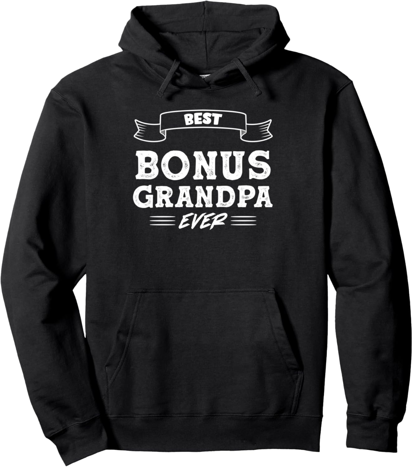 

Худи «Лучший дедушка на свете» Humor Step Grandfather & Bonus Grandad Gift Ideas, черный