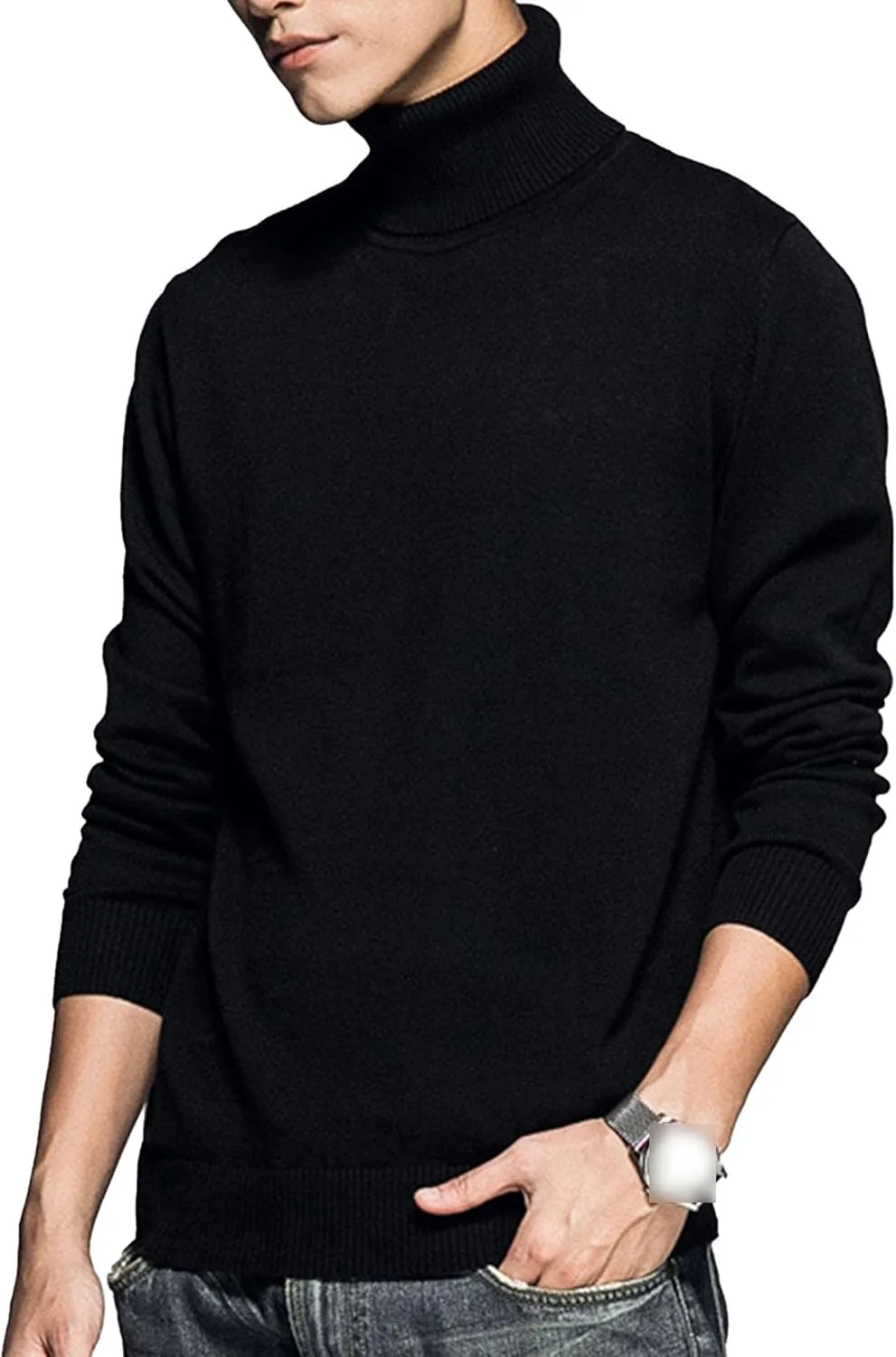 

Мужской водолазка slim fit Gsywaipei