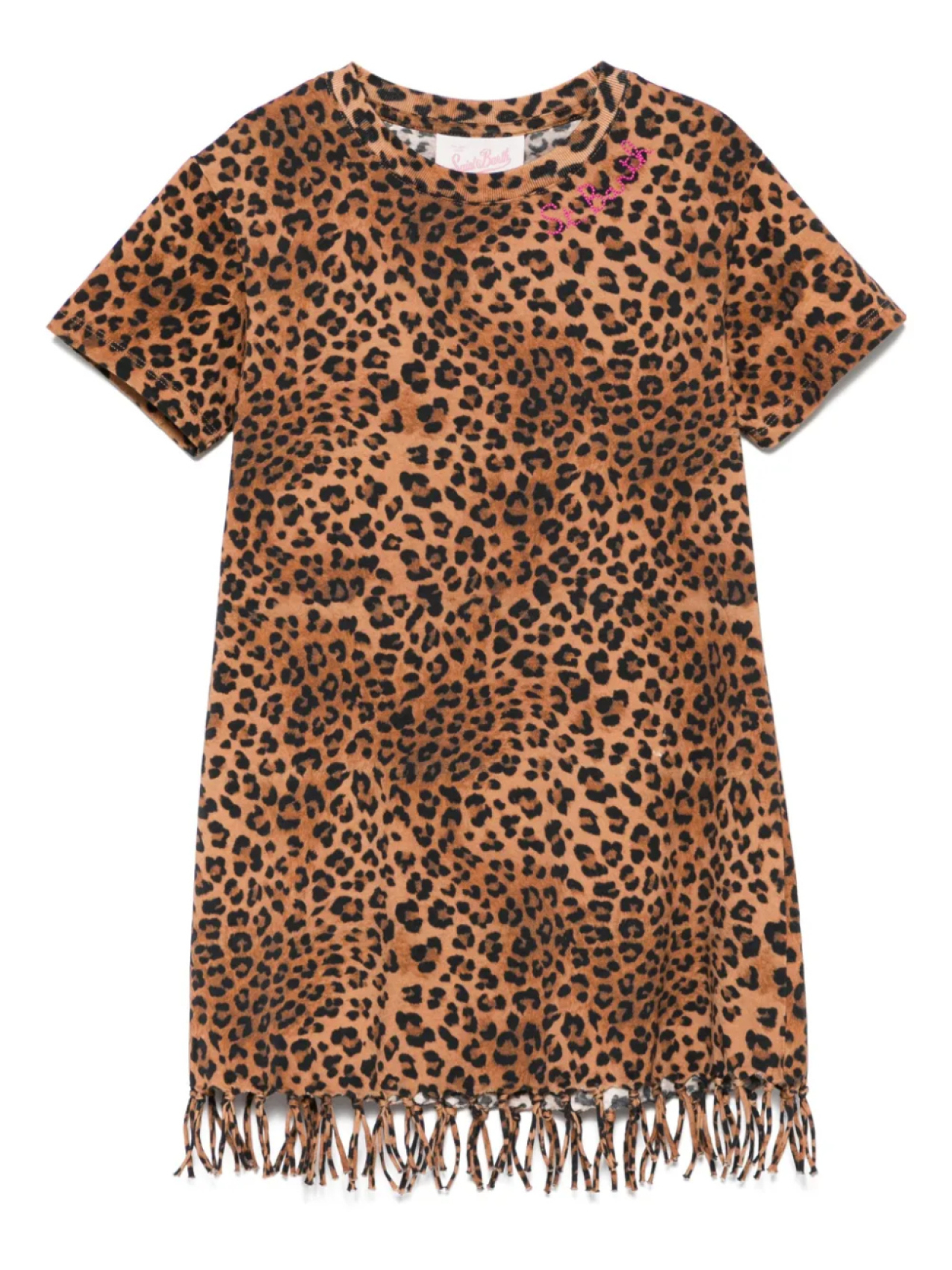 

Мини-платье Abbey MC2 Saint Barth Kids, коричневый