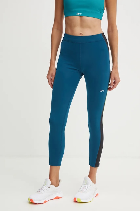 

Леггинсы для бега Running Warming Reebok, бирюзовый