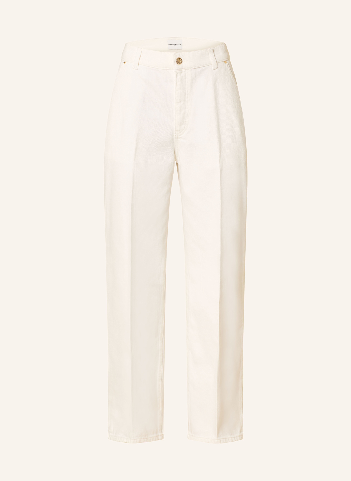 

Прямые джинсы Claudie Pierlot, экрю