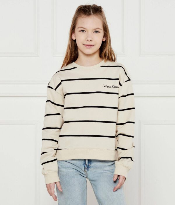 

Свитер Loose fit Calvin Klein Jeans, желтый