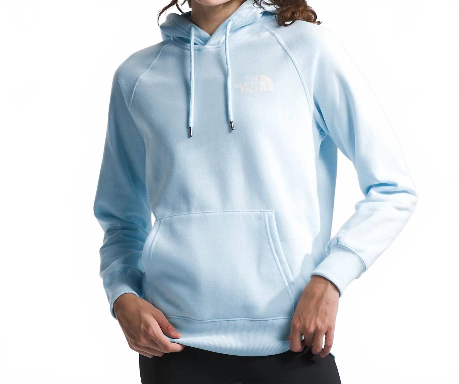 

The North Face Женская толстовка Box Never Stop Exploring в нежно-голубом цвете