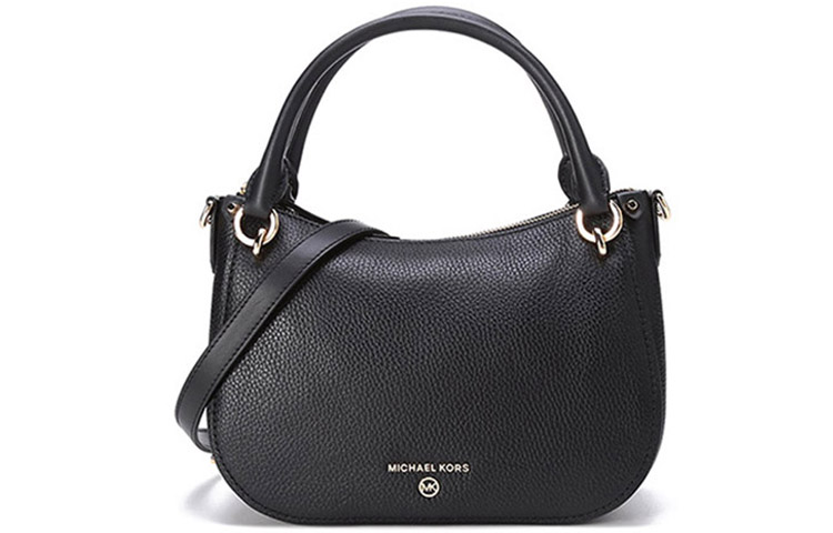 

MICHAEL KORS Женская кожаная сумка через плечо Luggage Collection, черная