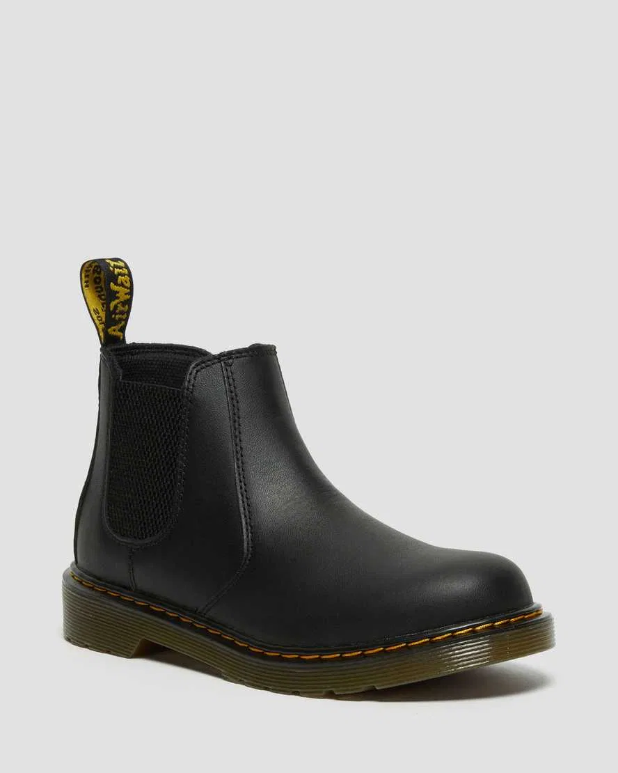 Ботинки челси Dr Martens Softy T 2976, детские, натуральная кожа, черный