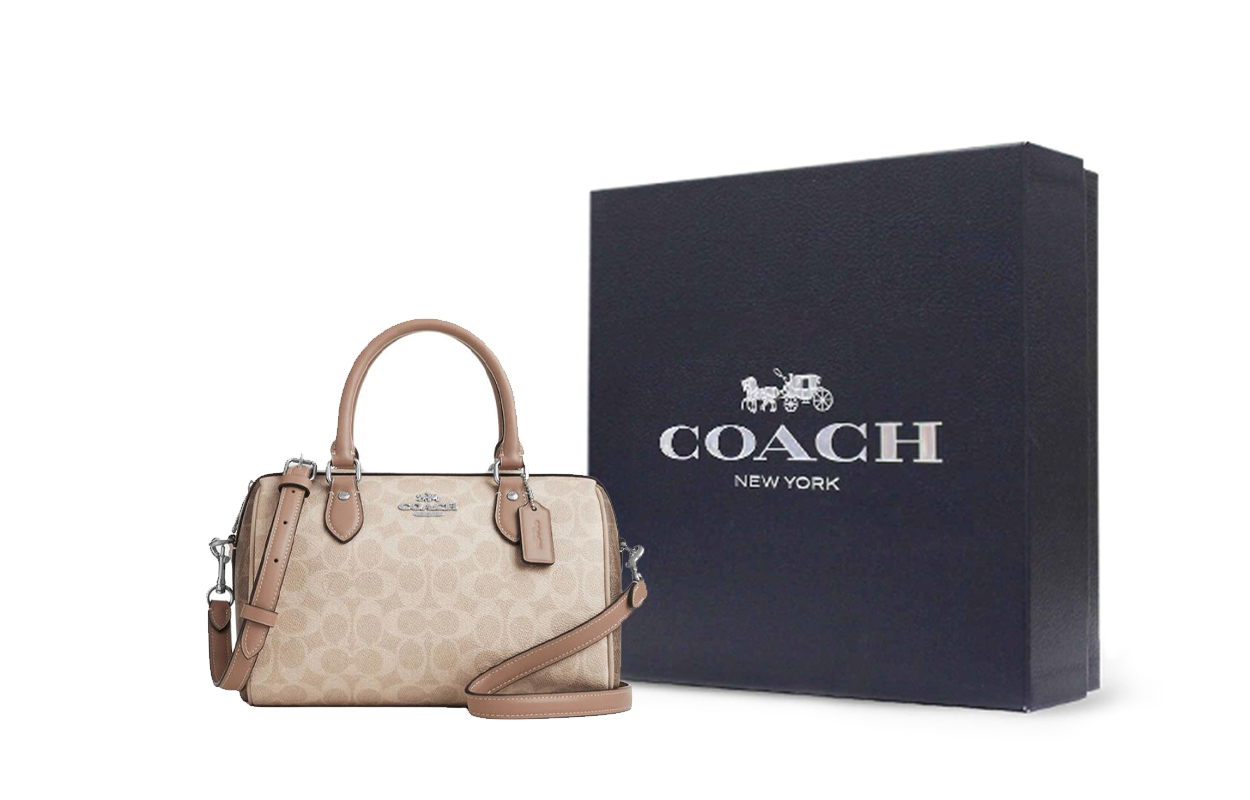 

COACH Женская сумка через плечо на одно плечо среднего размера