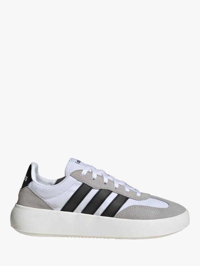 

Детские теннисные кроссовки Barreda Decode из замши adidas, White/Black