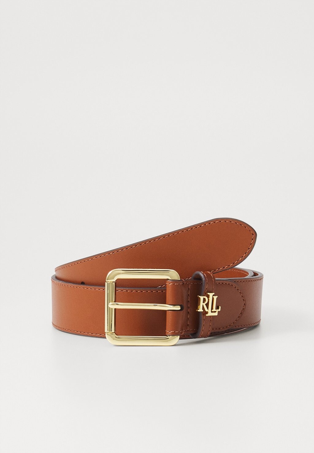 

Ремень LOGO KEEPER BELT MEDIUM Lauren Ralph Lauren, коричневый