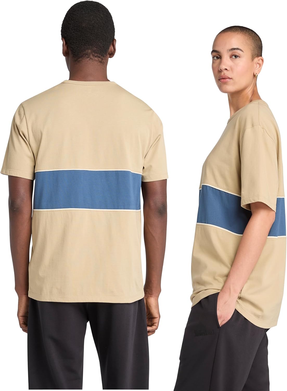 

Мужская футболка Timberland Cut and Sew, Lemon Pepper-Dark Denim