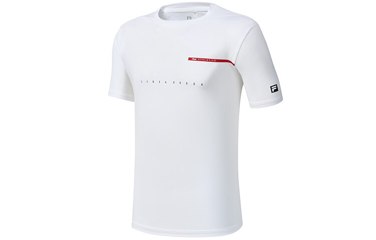 

Футболка мужская легкая белая Fila, цвет Jade White