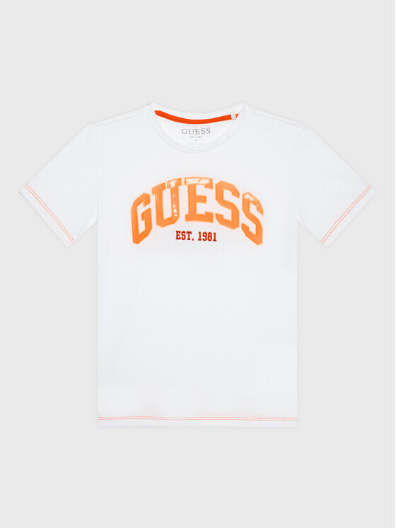 

Футболка стандартного кроя Guess, белый