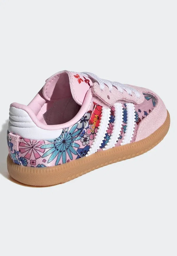 Детские туфли Liberty London Adidas Originals, прозрачно-розовый облачно-белый — фото 4