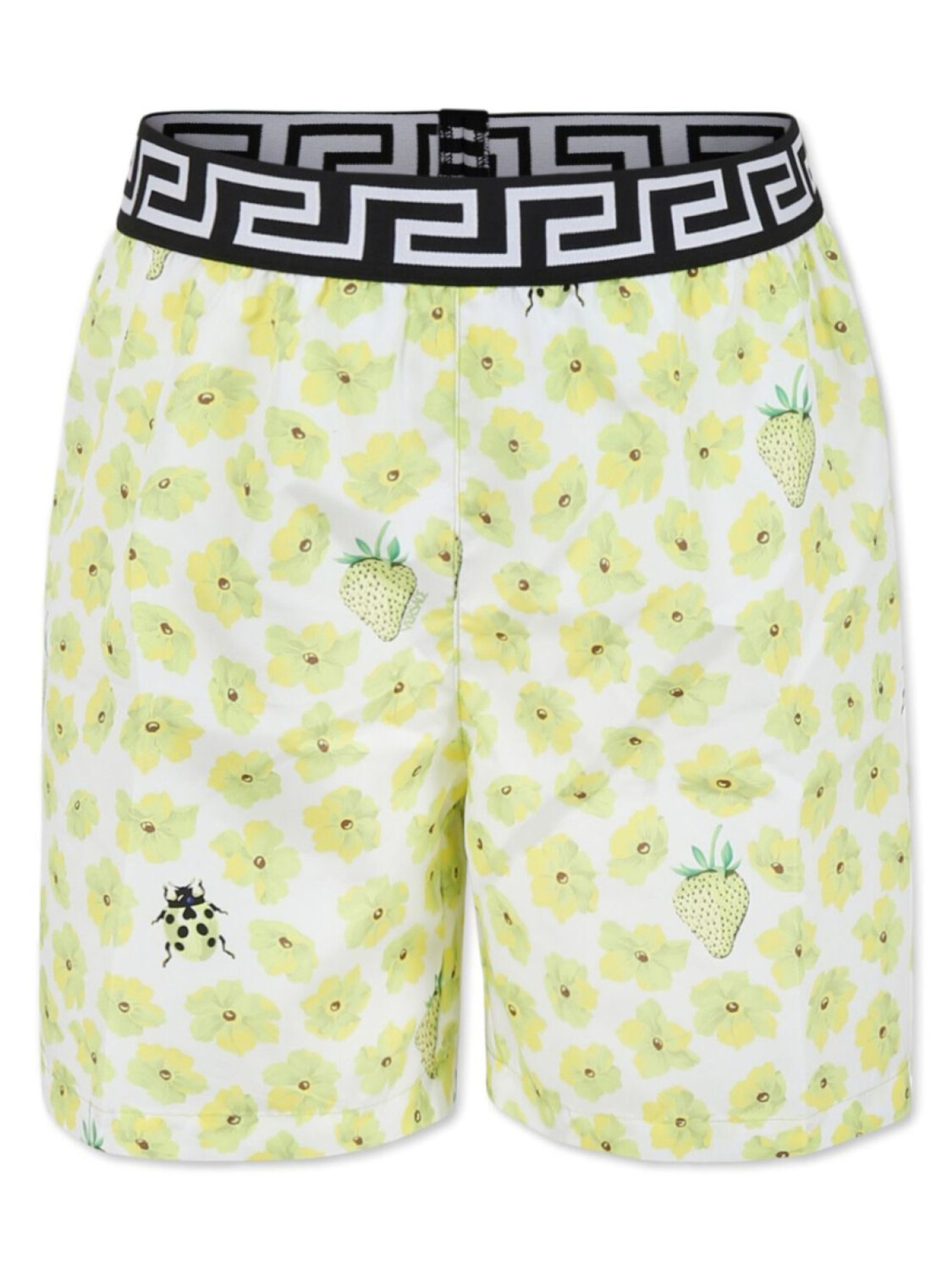

Versace Kids плавки-шорты с цветочным принтом, желтый