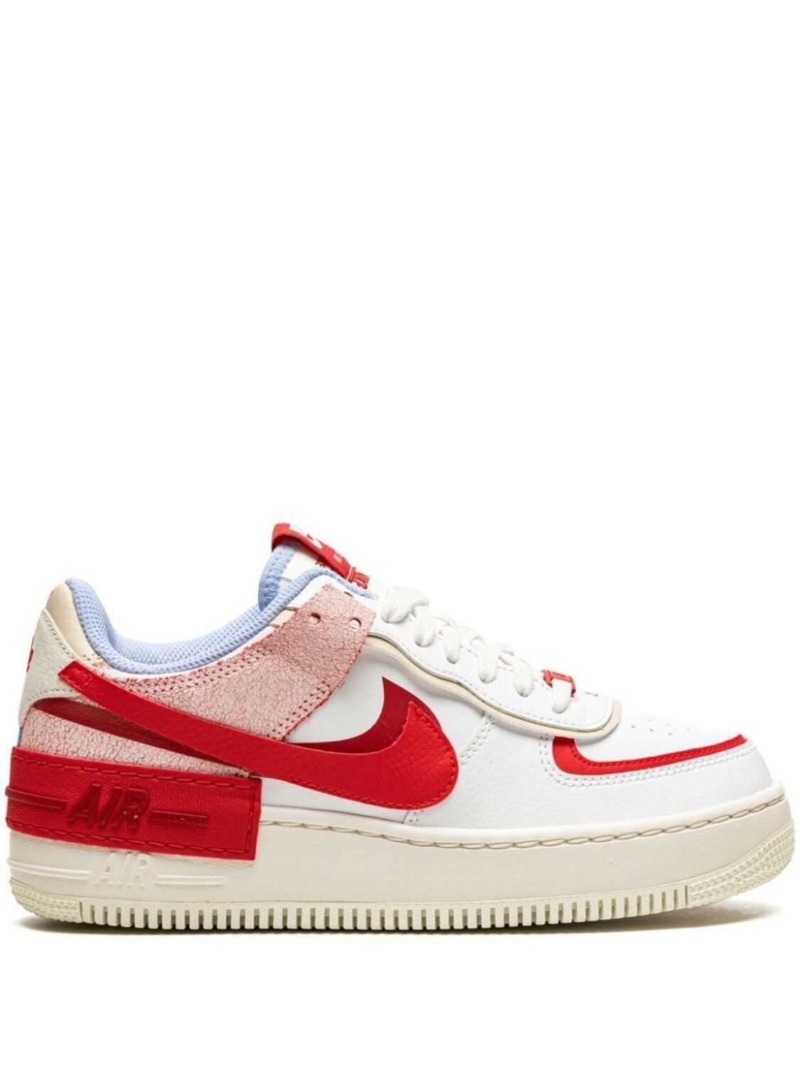 

Кроссовки Nike AF1 Shadow, белый/красный