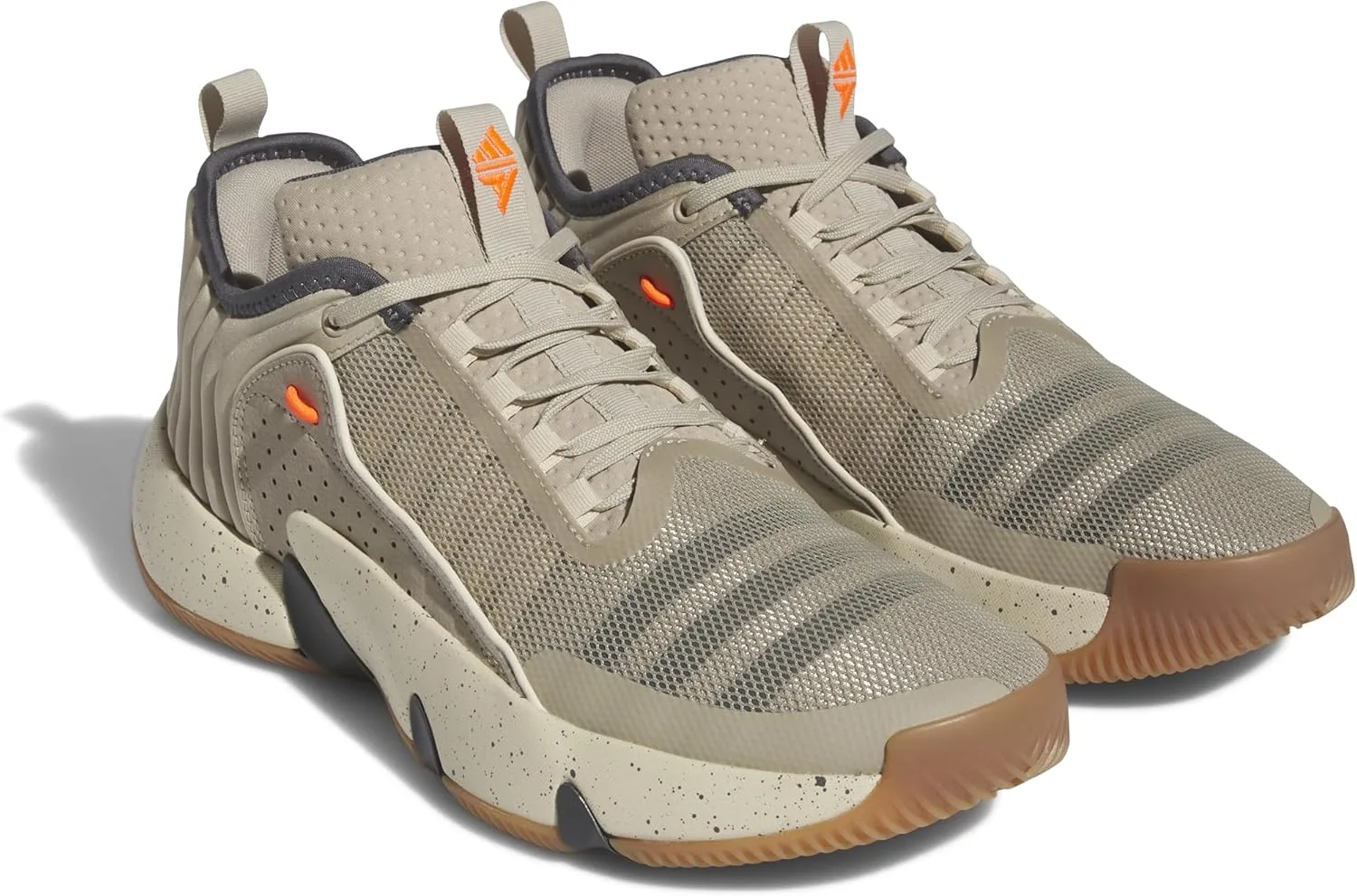 Кроссовки для тренировок Adidas Performance Trae Unlimited унисекс, белый/бежевый — фото 4
