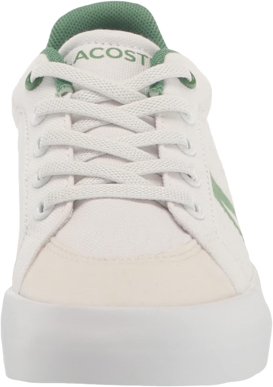 Кроссовки Lacoste L004 для мальчиков, белый/зеленый — фото 2