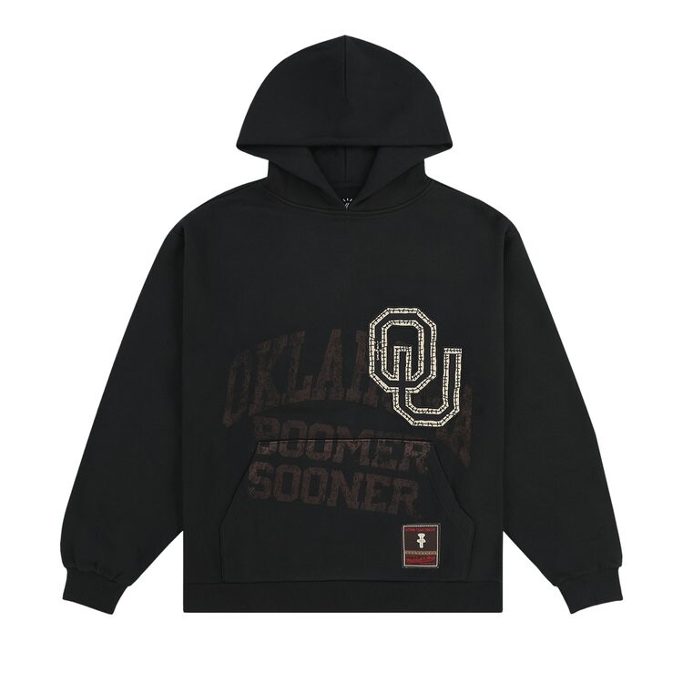 

Худи Cactus Jack By Travis Scott Cactus Jack by Travis Scott x Mitchell & Ness University Of Oklahoma Hoodie, черный