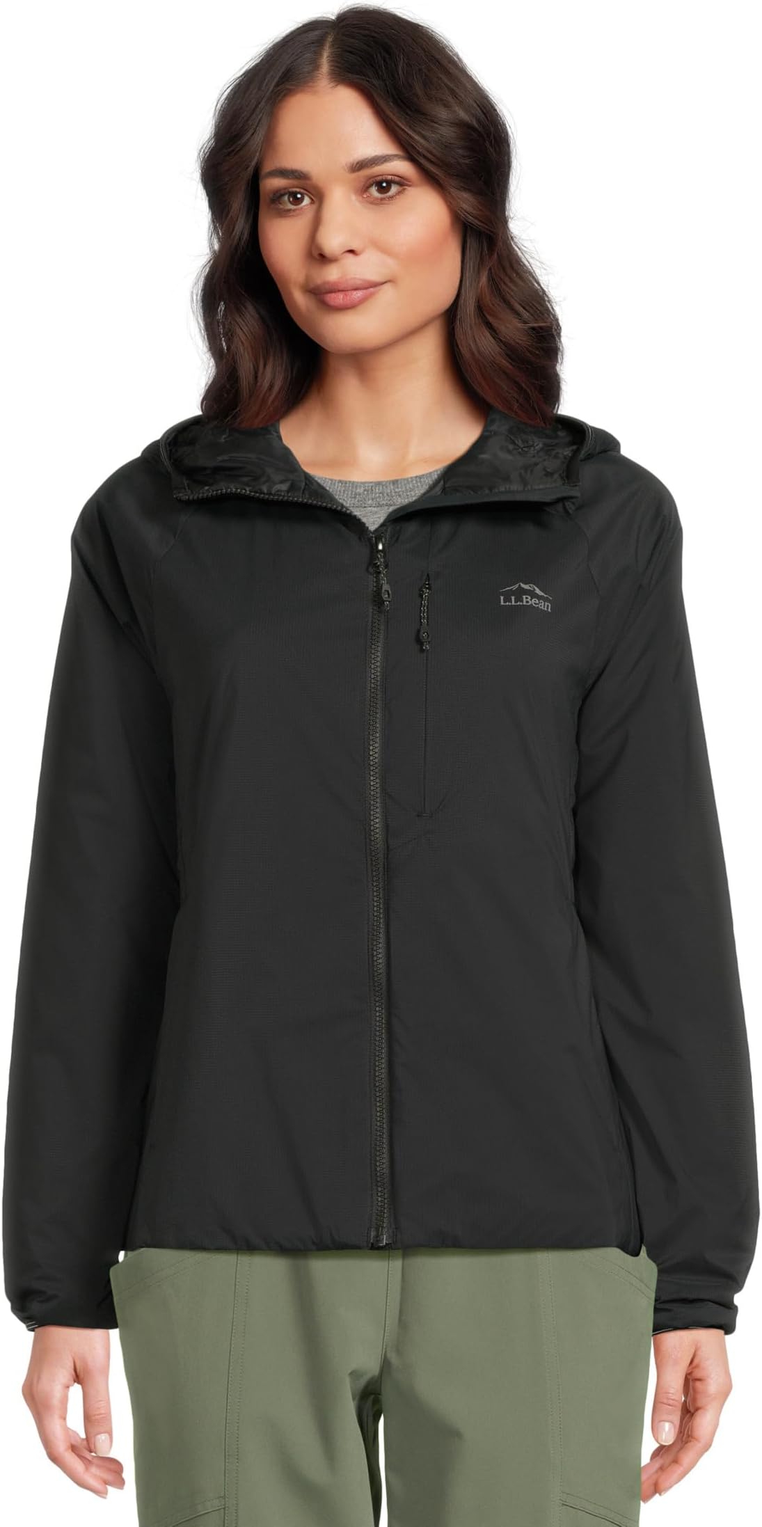 

Худи L.L.Bean Primaloft Packaway Air Hoodie, цвет Midnight Black