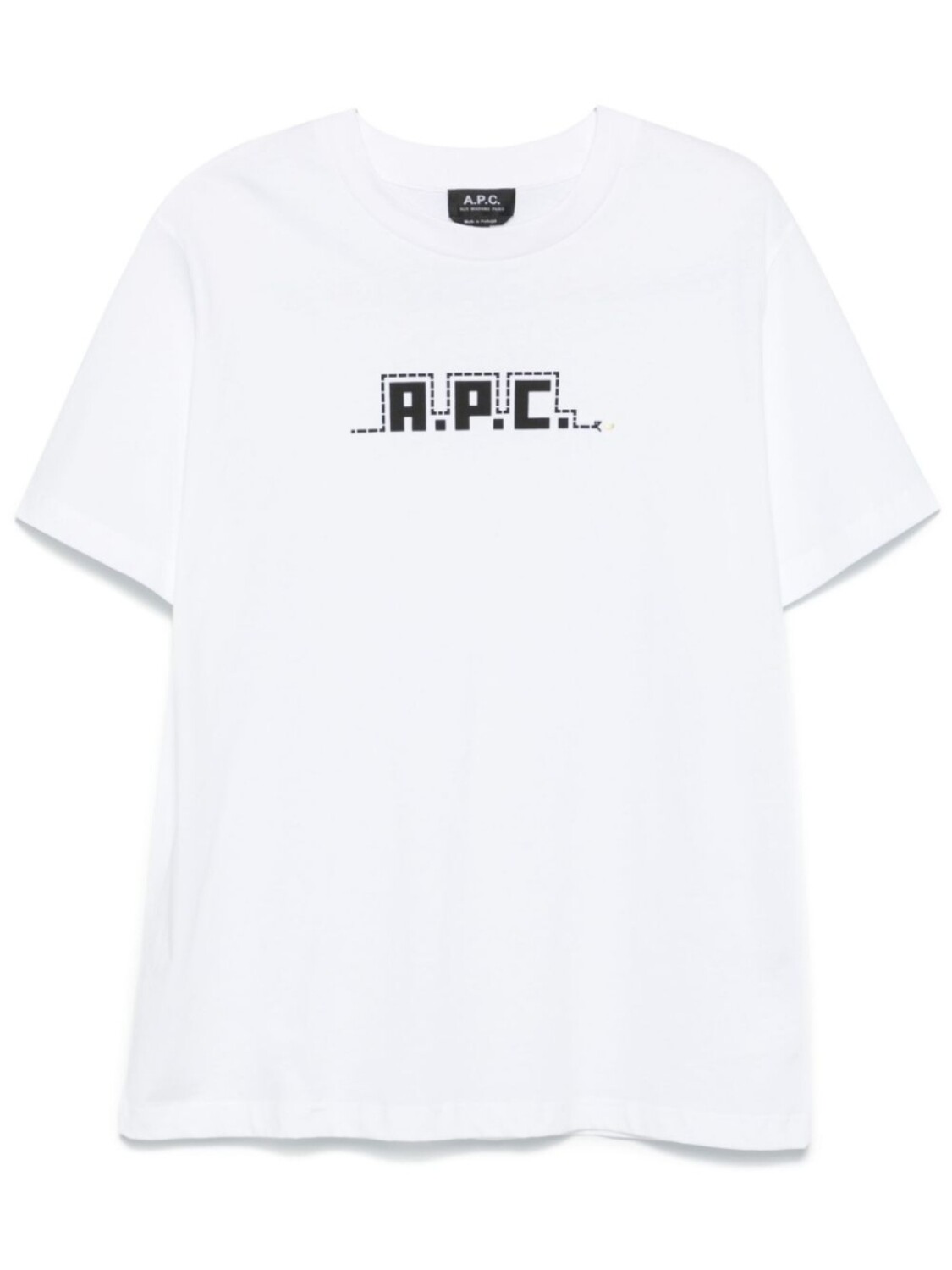 

Футболка с принтом A.P.C., белый