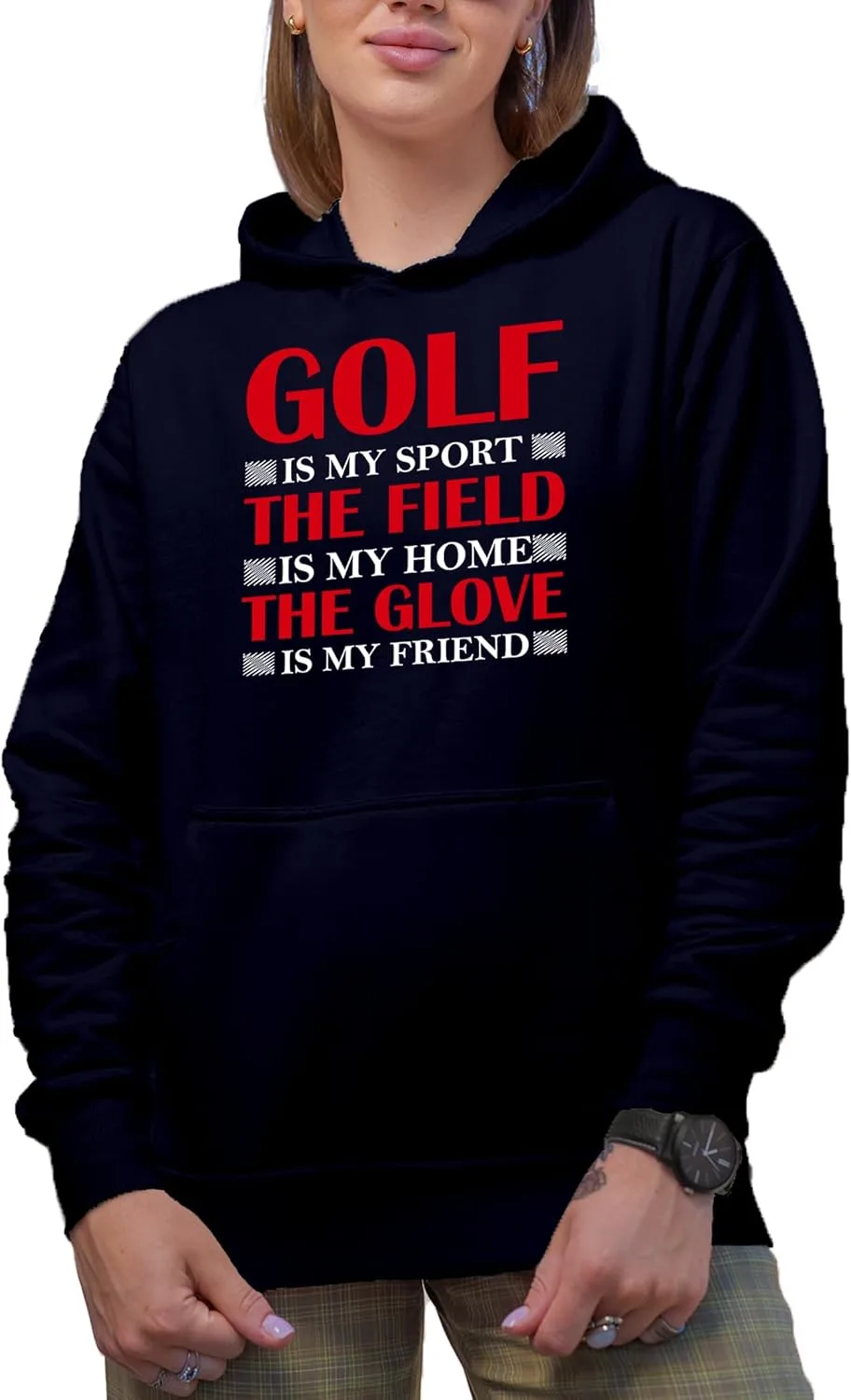 

Толстовка с капюшоном Golf Is My Sport Make Your Mark Design