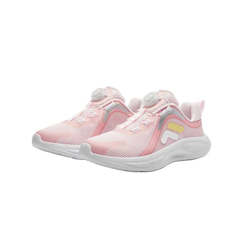 Fila Kids Детские тренировочные кроссовки BOA Anti Kick Cushioning Low top, светло-розовые — фото 4