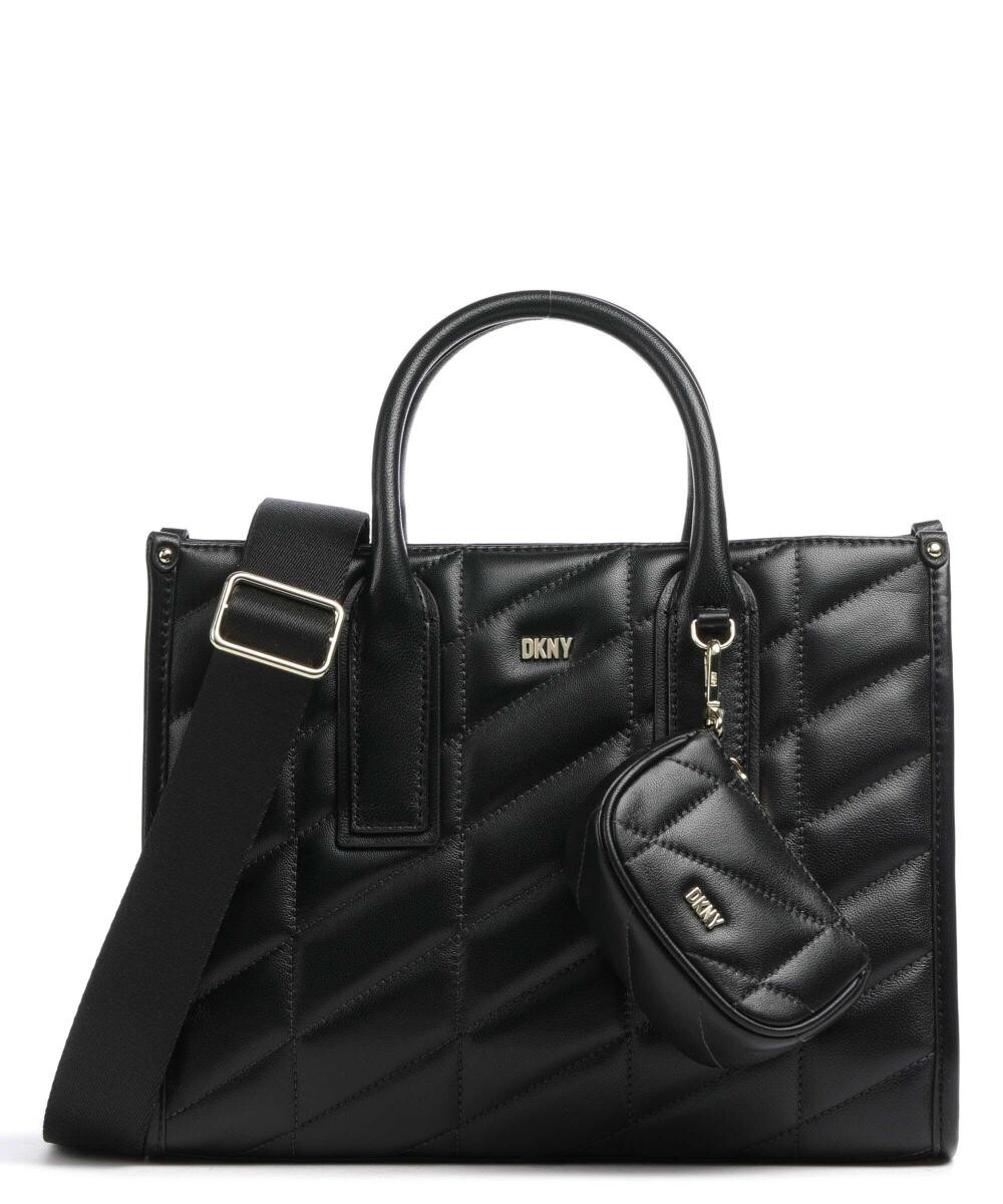 

Сумочка Betty из кожи ягненка Dkny, черный