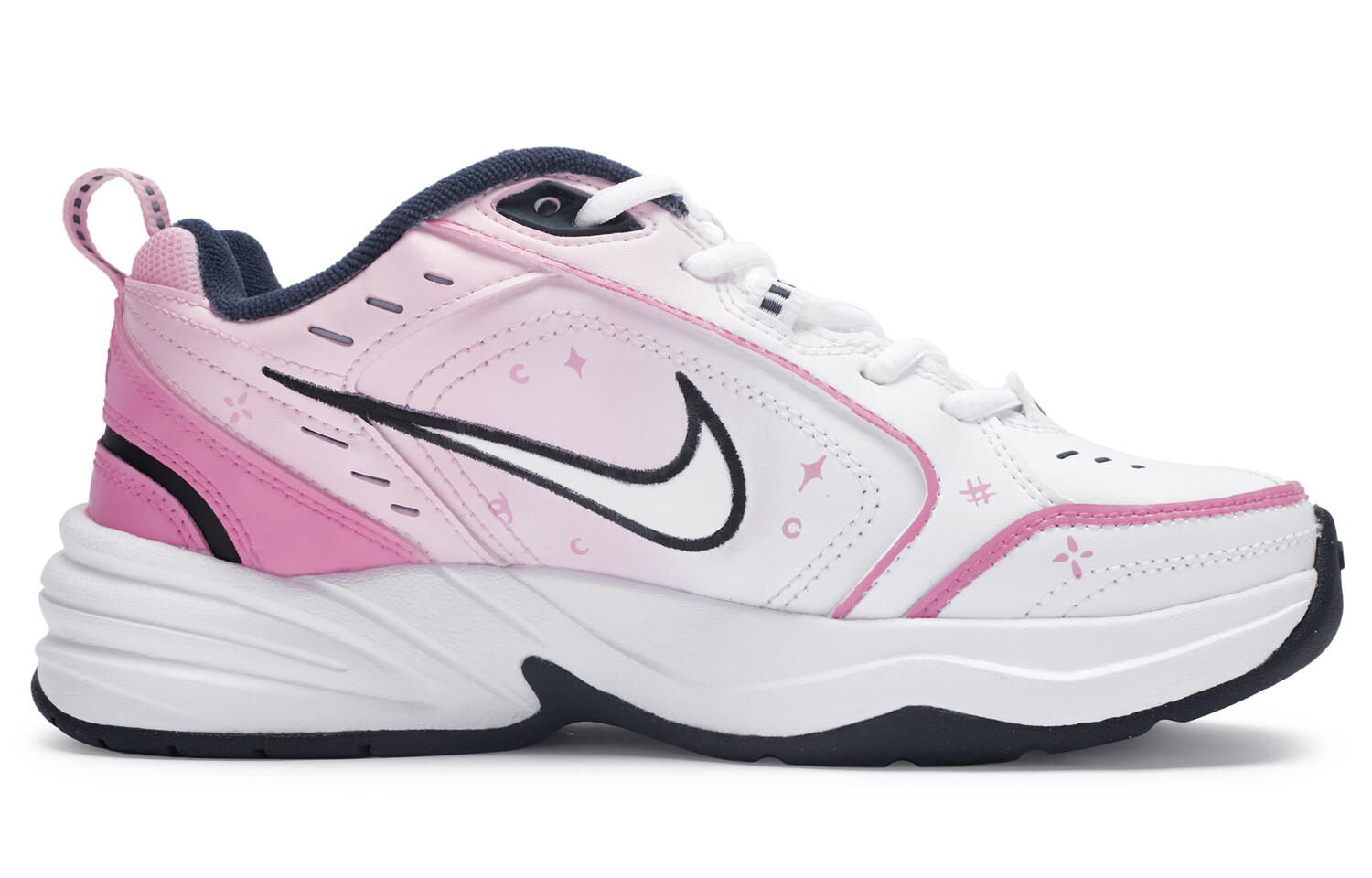 

Кроссовки Nike Air Monarch 4 Chunky Sneakers Unisex Low-top White, белый