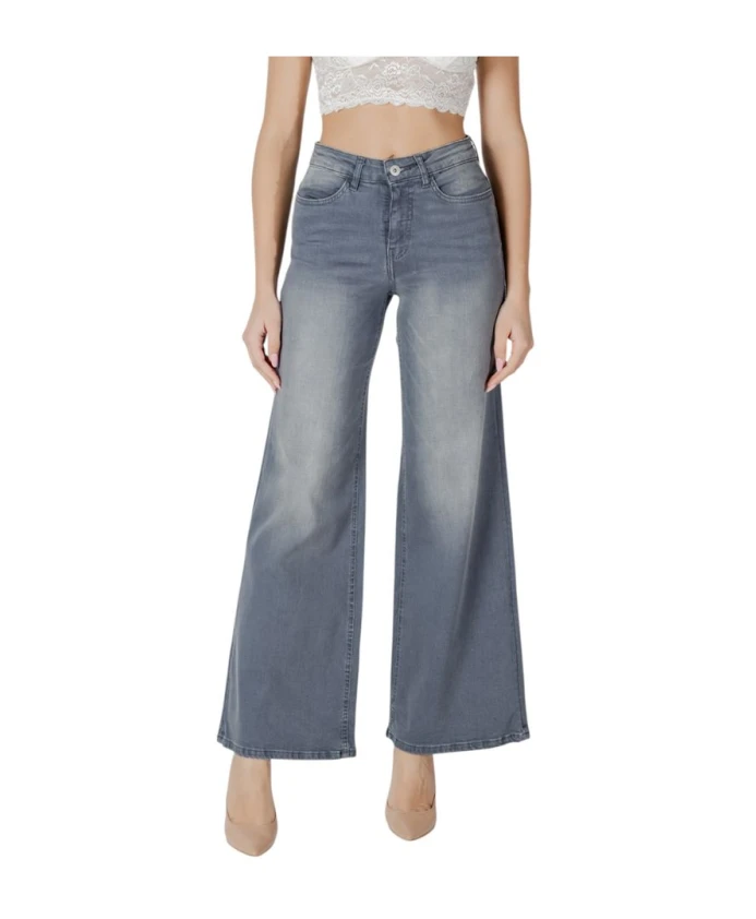 

Широкие джинсы Ihtwiggy Ichi, серый