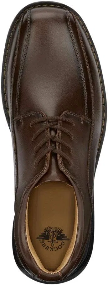 Мужские кожаные повседневные туфли-оксфорды Dockers Trustee, Select Colour — фото 2