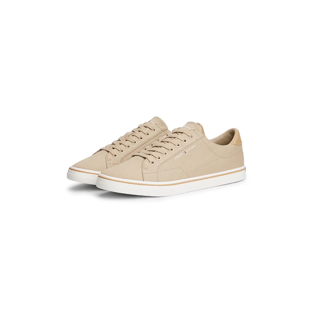 Мужские бежевые низкие кеды Bulk Core Canvas от Tommy Hilfiger — фото 2