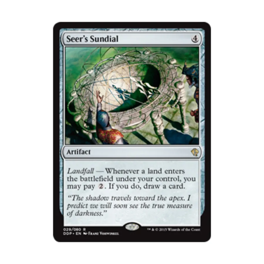 

CCG Солнечные часы провидца (клавиша R), MTG - Duel Decks - Zendikar vs. Eldrazi