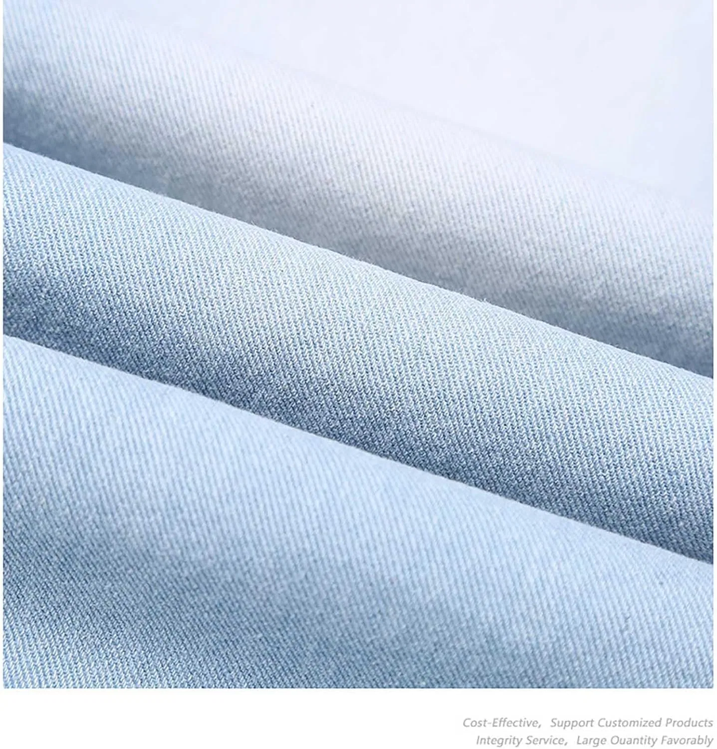 Джинсы клеш, джинсы, Light Blue — фото 4