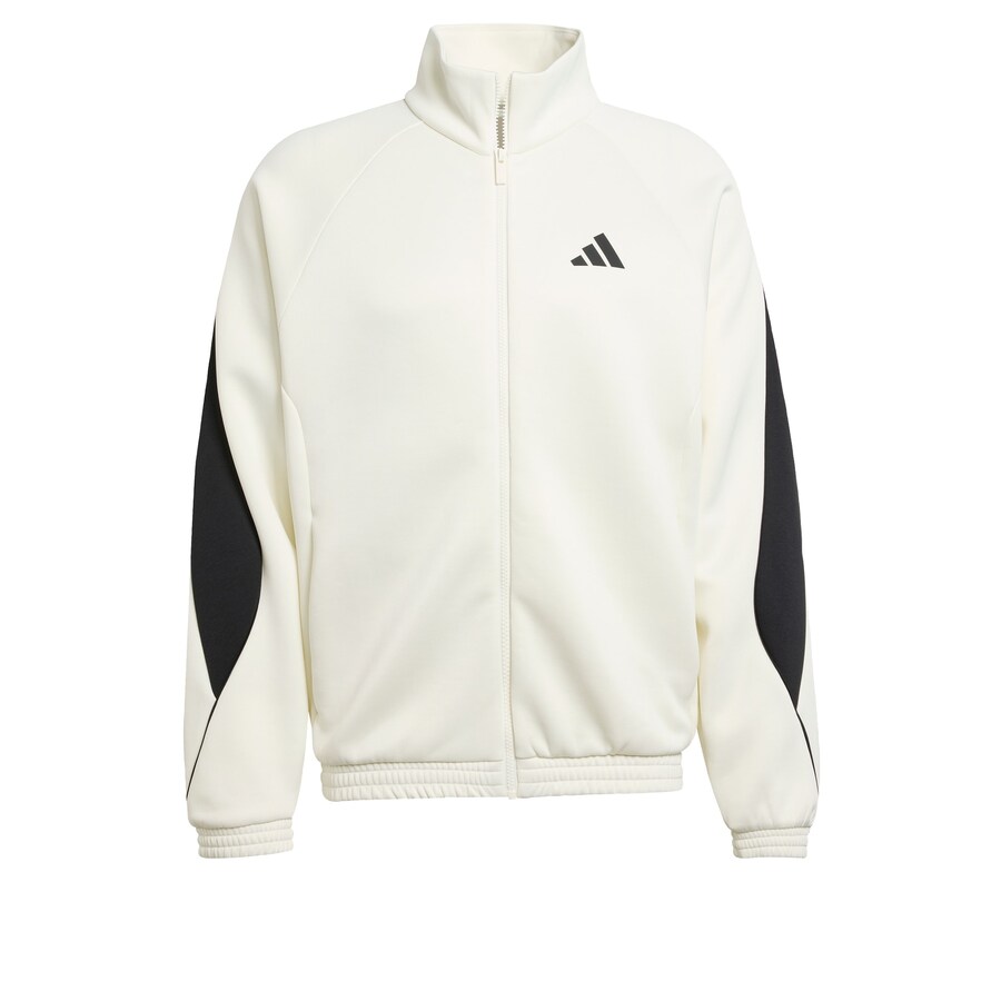 

Спортивная толстовка с капюшоном на молнии ADIDAS SPORTSWEAR Stadium, белый