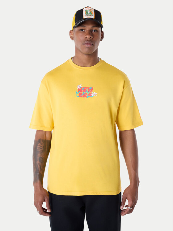 

Футболка обычного кроя 60596304 New Era, желтый