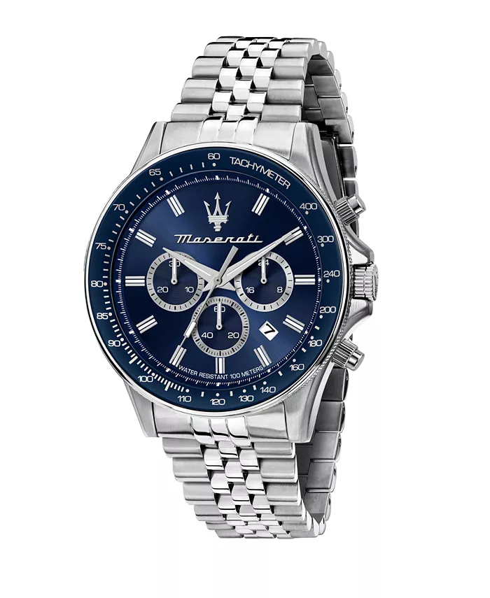 

Мужские хронографические часы из нержавеющей стали, 44 мм Maserati