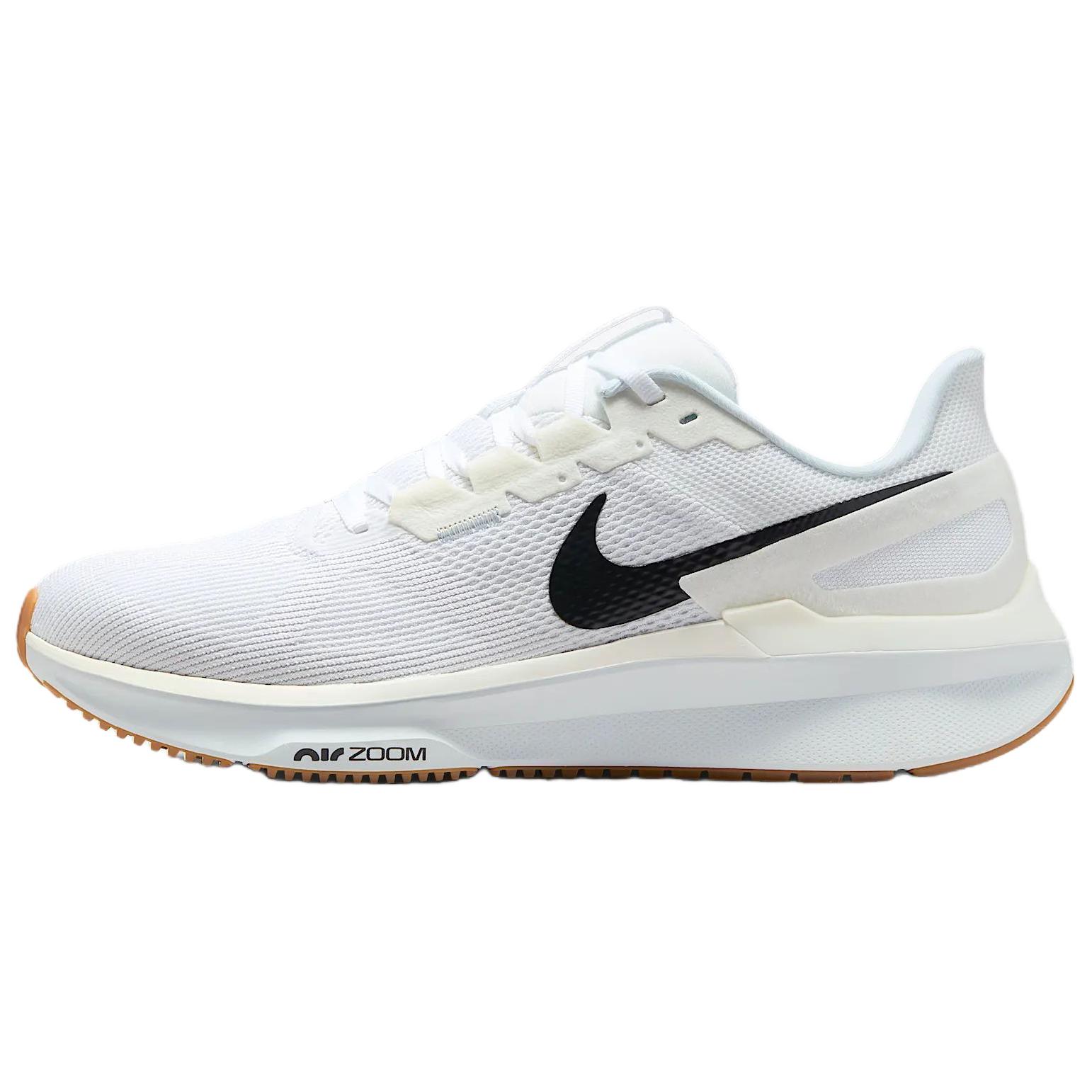 

Nike Кроссовки Zoom Structure 25 с противоскользящей подошвой, износостойкие, повседневные, белые, мужские