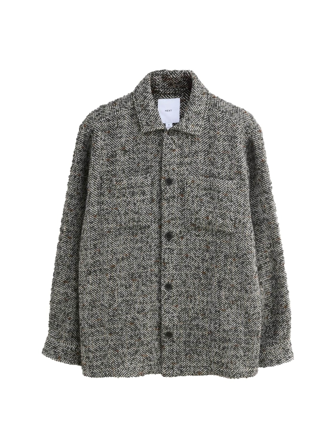 

Next Рубашка на пуговицах Regular fit в черном цвете