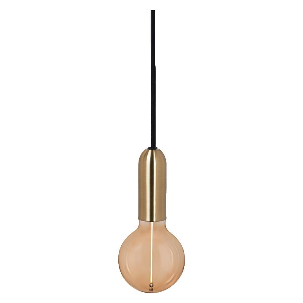 

Подвесной светильник LEDVANCE Vintage 1906 ROUND E27, золото, макс. 25Вт (LED 15W), цоколь E27, круглый плафон, подвесной светильник для интерьера, комбинация с винтажными лампами 1906 года, комбинация с умными лампами