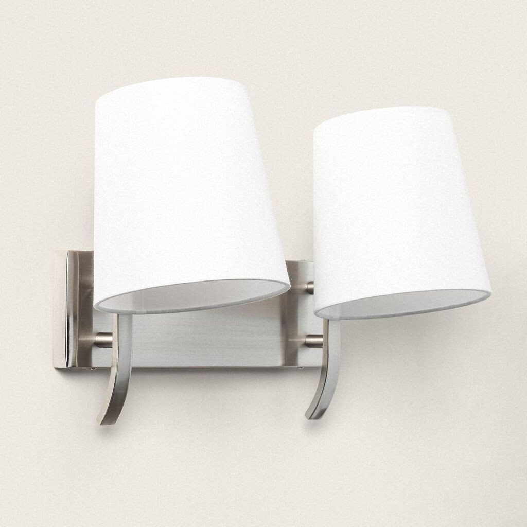 

Настенный светильник металлический 2 точечных светильника Эйхо белый LEDKIA