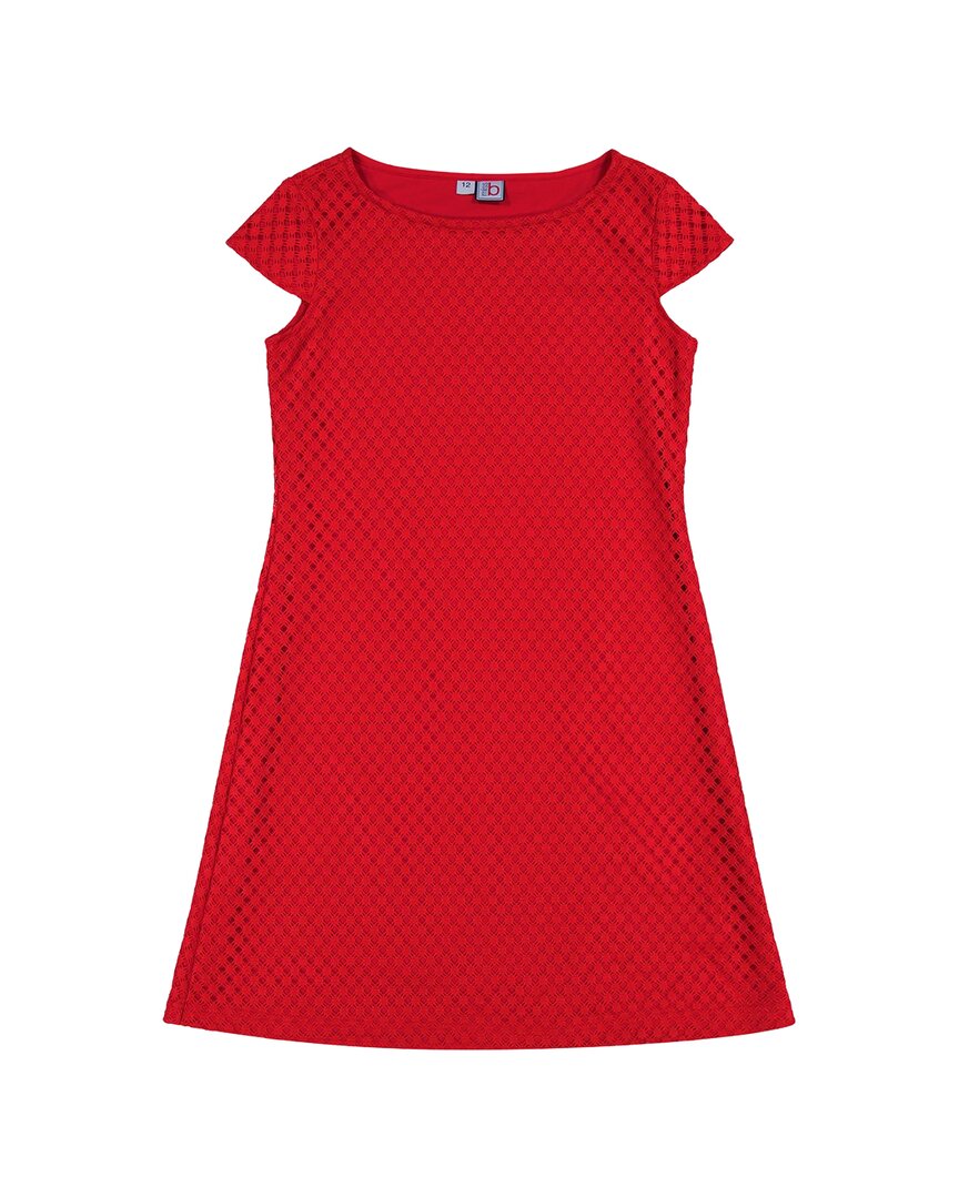 

Платье Busy Bees Sabrina Tween с короткими рукавами, красный