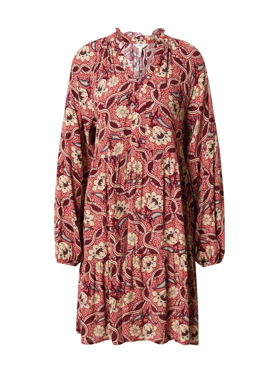 

Платье рубашка OBJECT Shirt Dress ALESSIA, красный